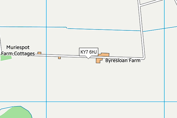 KY7 6HJ map - OS VectorMap District (Ordnance Survey) KY7 6HJ map - OS VectorMap District (Ordnance Survey)