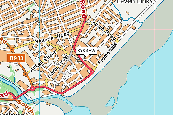 KY8 4HW map - OS VectorMap District (Ordnance Survey) KY8 4HW map - OS VectorMap District (Ordnance Survey)