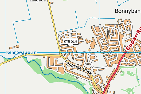 KY8 5LH map - OS VectorMap District (Ordnance Survey) KY8 5LH map - OS VectorMap District (Ordnance Survey)