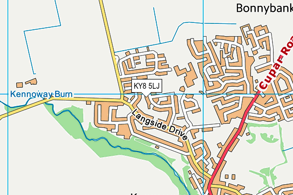 KY8 5LJ map - OS VectorMap District (Ordnance Survey) KY8 5LJ map - OS VectorMap District (Ordnance Survey)
