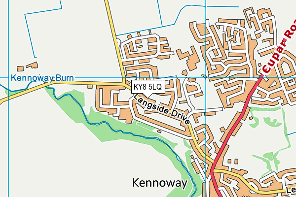 KY8 5LQ map - OS VectorMap District (Ordnance Survey) KY8 5LQ map - OS VectorMap District (Ordnance Survey)
