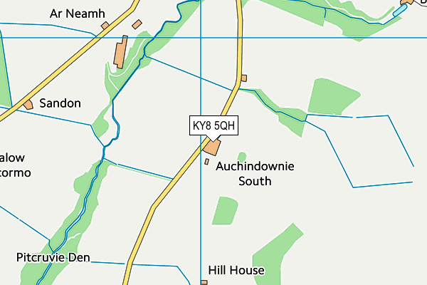 KY8 5QH map - OS VectorMap District (Ordnance Survey) KY8 5QH map - OS VectorMap District (Ordnance Survey)