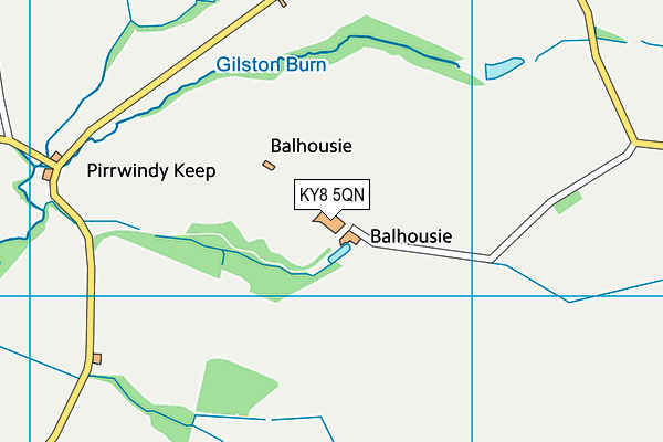 KY8 5QN map - OS VectorMap District (Ordnance Survey) KY8 5QN map - OS VectorMap District (Ordnance Survey)