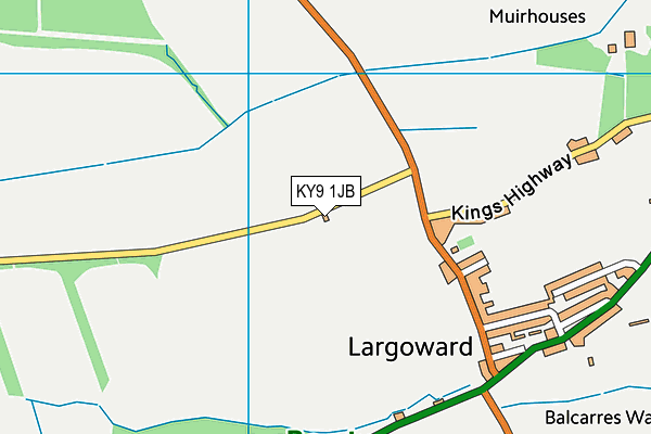 KY9 1JB map - OS VectorMap District (Ordnance Survey) KY9 1JB map - OS VectorMap District (Ordnance Survey)