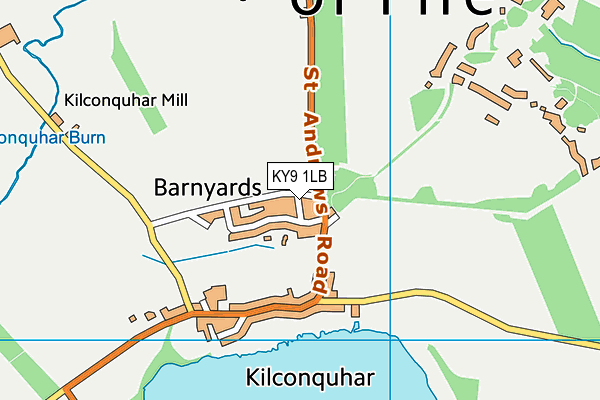 KY9 1LB map - OS VectorMap District (Ordnance Survey) KY9 1LB map - OS VectorMap District (Ordnance Survey)