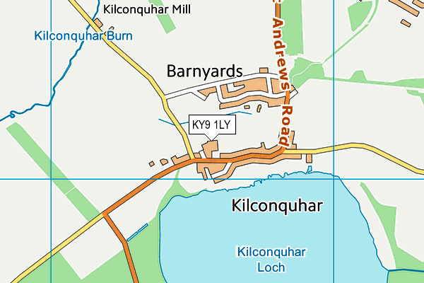 KY9 1LY map - OS VectorMap District (Ordnance Survey) KY9 1LY map - OS VectorMap District (Ordnance Survey)