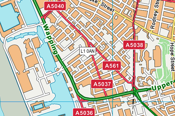 L1 0AN map - OS VectorMap District (Ordnance Survey) L1 0AN map - OS VectorMap District (Ordnance Survey)