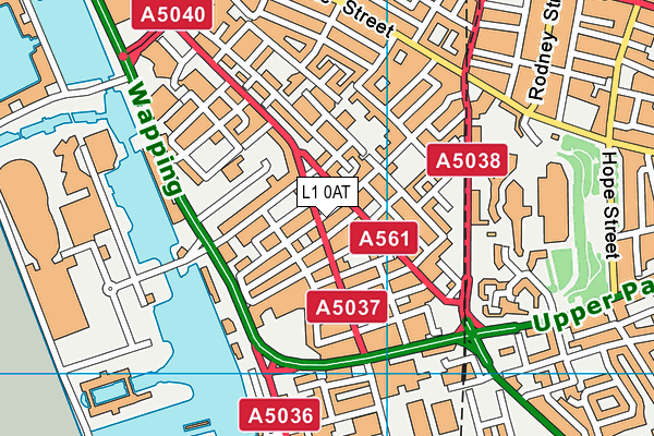 L1 0AT map - OS VectorMap District (Ordnance Survey) L1 0AT map - OS VectorMap District (Ordnance Survey)