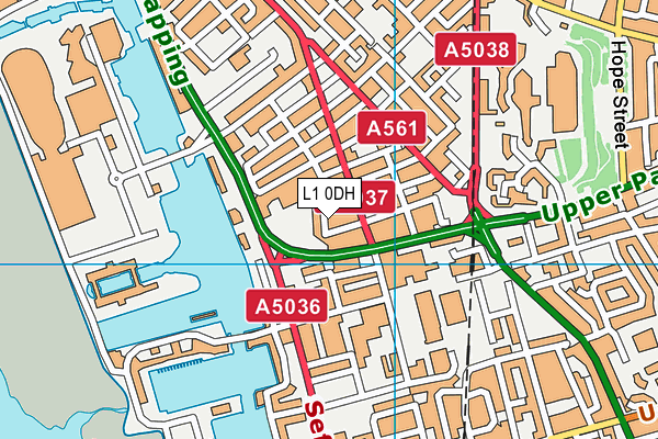 L1 0DH map - OS VectorMap District (Ordnance Survey) L1 0DH map - OS VectorMap District (Ordnance Survey)