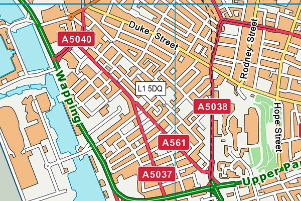 L1 5DQ map - OS VectorMap District (Ordnance Survey) L1 5DQ map - OS VectorMap District (Ordnance Survey)