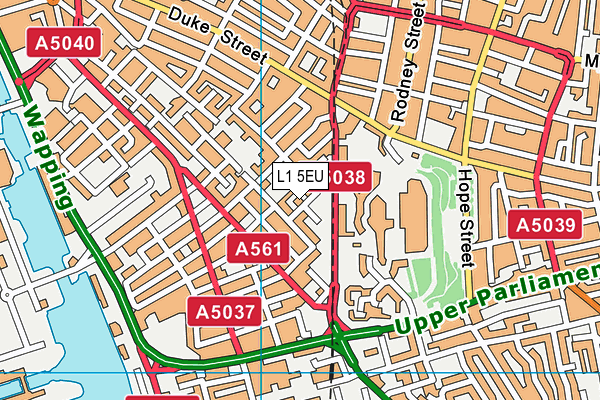 L1 5EU map - OS VectorMap District (Ordnance Survey) L1 5EU map - OS VectorMap District (Ordnance Survey)