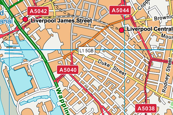 L1 5GB map - OS VectorMap District (Ordnance Survey)