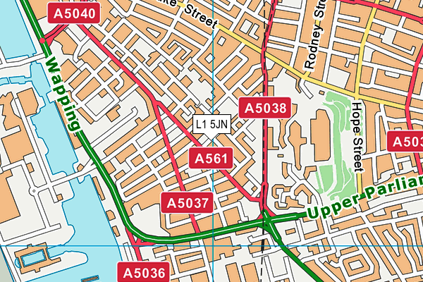 L1 5JN map - OS VectorMap District (Ordnance Survey) L1 5JN map - OS VectorMap District (Ordnance Survey)