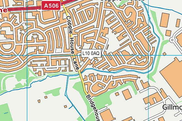 L10 0AQ map - OS VectorMap District (Ordnance Survey) L10 0AQ map - OS VectorMap District (Ordnance Survey)
