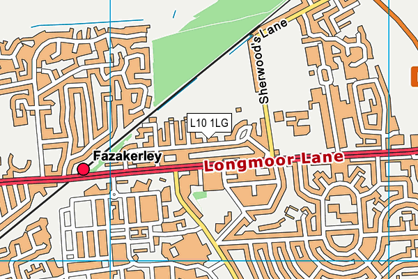 L10 1LG map - OS VectorMap District (Ordnance Survey) L10 1LG map - OS VectorMap District (Ordnance Survey)