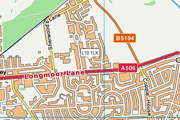 L10 1LX map - OS VectorMap District (Ordnance Survey) L10 1LX map - OS VectorMap District (Ordnance Survey)