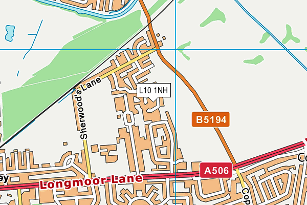 L10 1NH map - OS VectorMap District (Ordnance Survey) L10 1NH map - OS VectorMap District (Ordnance Survey)