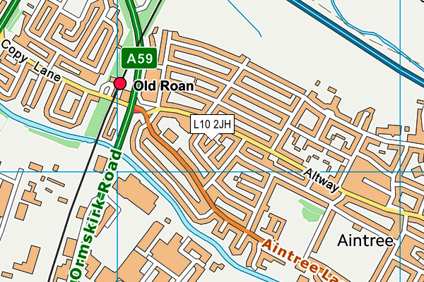 L10 2JH map - OS VectorMap District (Ordnance Survey) L10 2JH map - OS VectorMap District (Ordnance Survey)