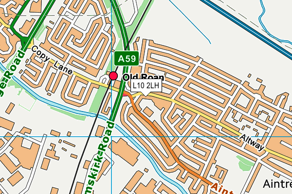 L10 2LH map - OS VectorMap District (Ordnance Survey) L10 2LH map - OS VectorMap District (Ordnance Survey)