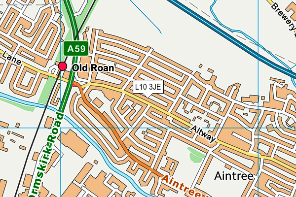 L10 3JE map - OS VectorMap District (Ordnance Survey) L10 3JE map - OS VectorMap District (Ordnance Survey)