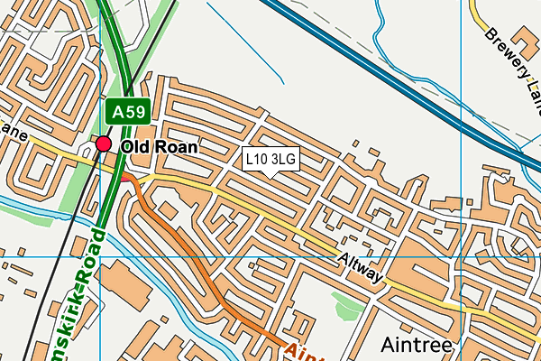 L10 3LG map - OS VectorMap District (Ordnance Survey) L10 3LG map - OS VectorMap District (Ordnance Survey)