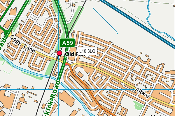 L10 3LQ map - OS VectorMap District (Ordnance Survey) L10 3LQ map - OS VectorMap District (Ordnance Survey)
