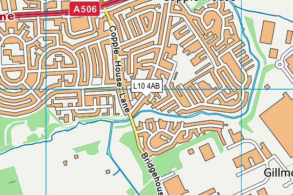 L10 4AB map - OS VectorMap District (Ordnance Survey) L10 4AB map - OS VectorMap District (Ordnance Survey)