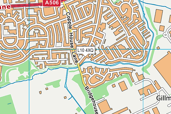 L10 4XQ map - OS VectorMap District (Ordnance Survey) L10 4XQ map - OS VectorMap District (Ordnance Survey)