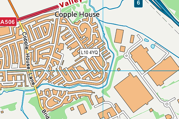 L10 4YQ map - OS VectorMap District (Ordnance Survey) L10 4YQ map - OS VectorMap District (Ordnance Survey)