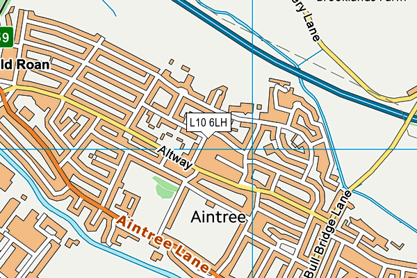L10 6LH map - OS VectorMap District (Ordnance Survey) L10 6LH map - OS VectorMap District (Ordnance Survey)