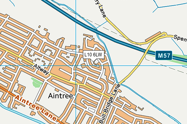 L10 6LW map - OS VectorMap District (Ordnance Survey) L10 6LW map - OS VectorMap District (Ordnance Survey)