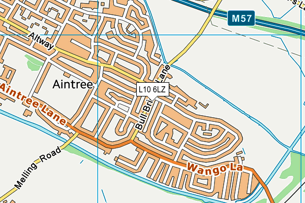 L10 6LZ map - OS VectorMap District (Ordnance Survey) L10 6LZ map - OS VectorMap District (Ordnance Survey)