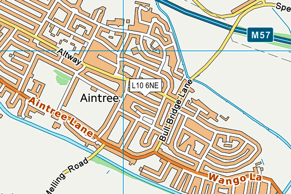 L10 6NE map - OS VectorMap District (Ordnance Survey) L10 6NE map - OS VectorMap District (Ordnance Survey)