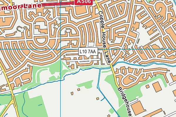 L10 7AA map - OS VectorMap District (Ordnance Survey) L10 7AA map - OS VectorMap District (Ordnance Survey)