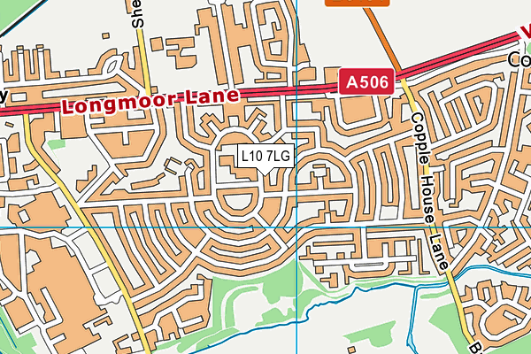 L10 7LG map - OS VectorMap District (Ordnance Survey) L10 7LG map - OS VectorMap District (Ordnance Survey)