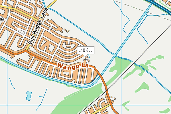 L10 8JJ map - OS VectorMap District (Ordnance Survey) L10 8JJ map - OS VectorMap District (Ordnance Survey)