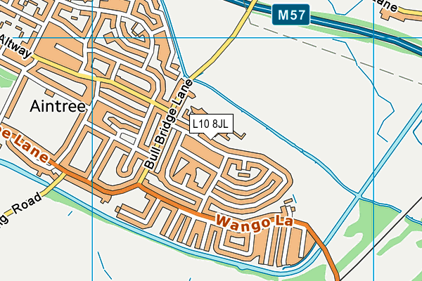 L10 8JL map - OS VectorMap District (Ordnance Survey) L10 8JL map - OS VectorMap District (Ordnance Survey)