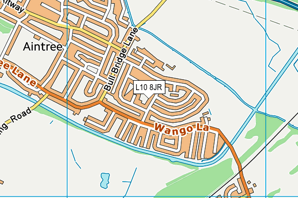 L10 8JR map - OS VectorMap District (Ordnance Survey) L10 8JR map - OS VectorMap District (Ordnance Survey)