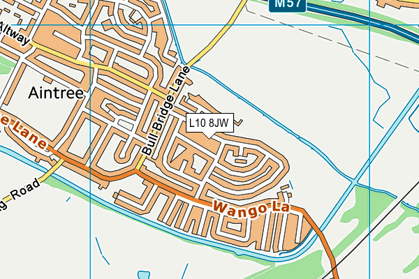 L10 8JW map - OS VectorMap District (Ordnance Survey) L10 8JW map - OS VectorMap District (Ordnance Survey)