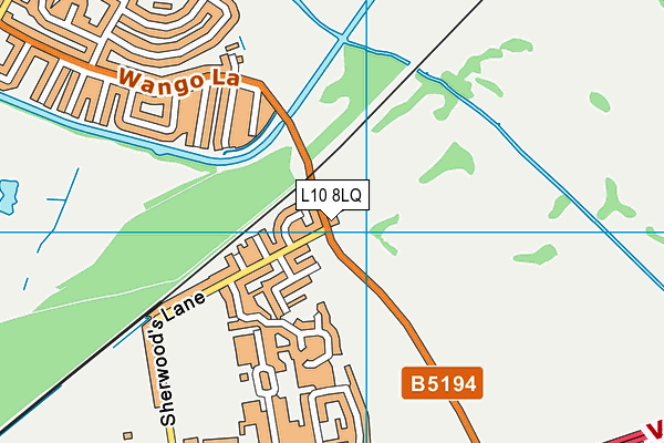 L10 8LQ map - OS VectorMap District (Ordnance Survey) L10 8LQ map - OS VectorMap District (Ordnance Survey)