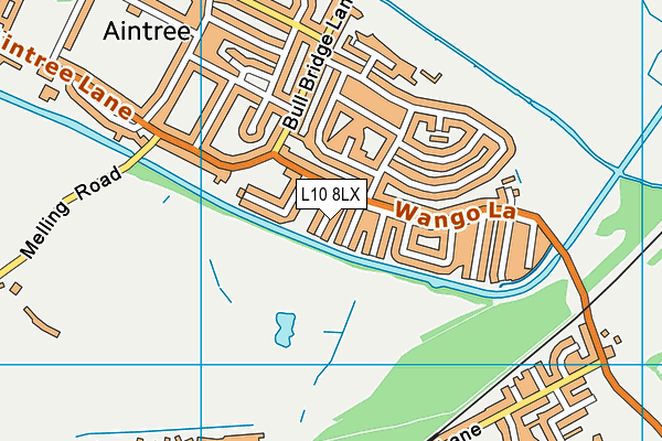 L10 8LX map - OS VectorMap District (Ordnance Survey) L10 8LX map - OS VectorMap District (Ordnance Survey)