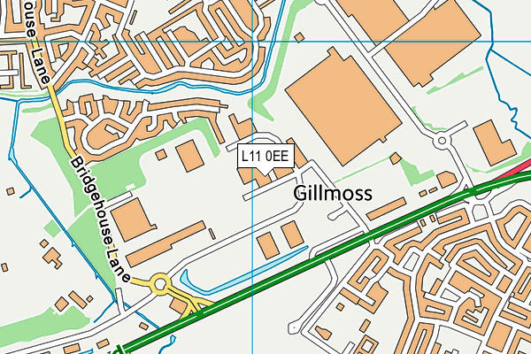 L11 0EE map - OS VectorMap District (Ordnance Survey) L11 0EE map - OS VectorMap District (Ordnance Survey)