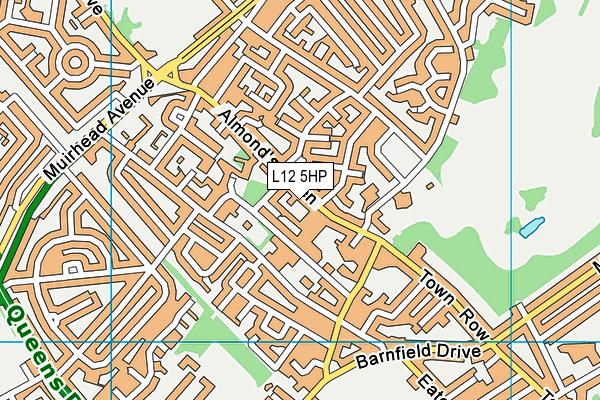 L12 5HP map - OS VectorMap District (Ordnance Survey) L12 5HP map - OS VectorMap District (Ordnance Survey)
