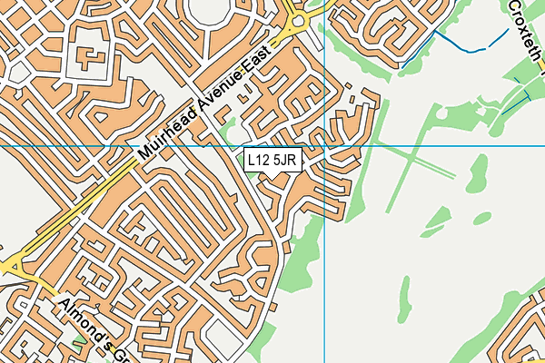 L12 5JR map - OS VectorMap District (Ordnance Survey) L12 5JR map - OS VectorMap District (Ordnance Survey)