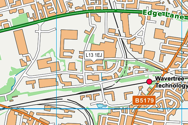 L13 1EJ map - OS VectorMap District (Ordnance Survey) L13 1EJ map - OS VectorMap District (Ordnance Survey)