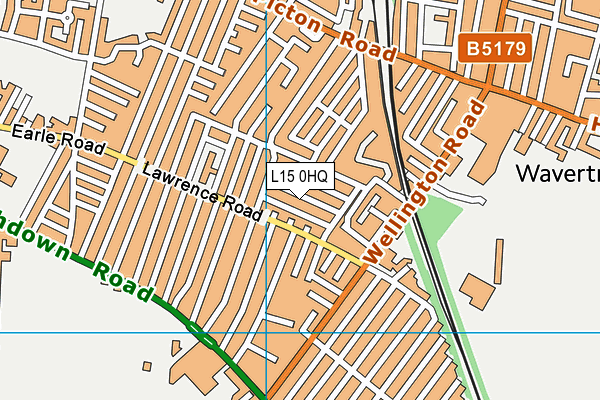 L15 0HQ map - OS VectorMap District (Ordnance Survey)