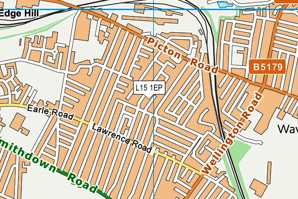 L15 1EP map - OS VectorMap District (Ordnance Survey) L15 1EP map - OS VectorMap District (Ordnance Survey)