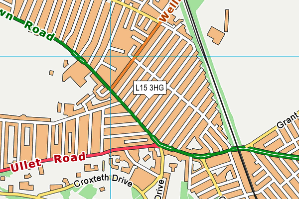 L15 3HG map - OS VectorMap District (Ordnance Survey) L15 3HG map - OS VectorMap District (Ordnance Survey)