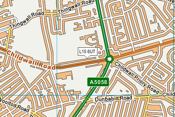 L15 6UT map - OS VectorMap District (Ordnance Survey) L15 6UT map - OS VectorMap District (Ordnance Survey)