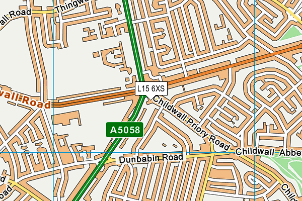 L15 6XS map - OS VectorMap District (Ordnance Survey) L15 6XS map - OS VectorMap District (Ordnance Survey)